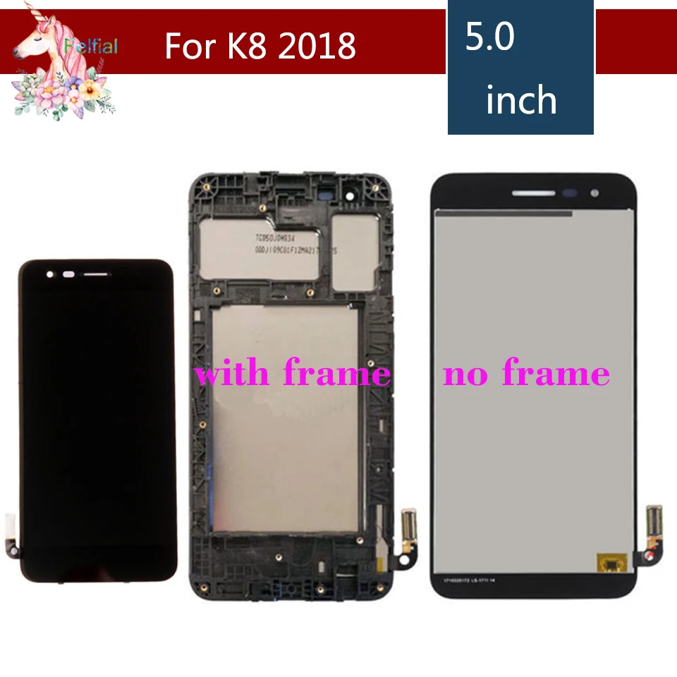 ЖК дисплей для LG Aristo 2 K8 2018 K9 X210MA с сенсорным экраном дигитайзер полная сборка SP200