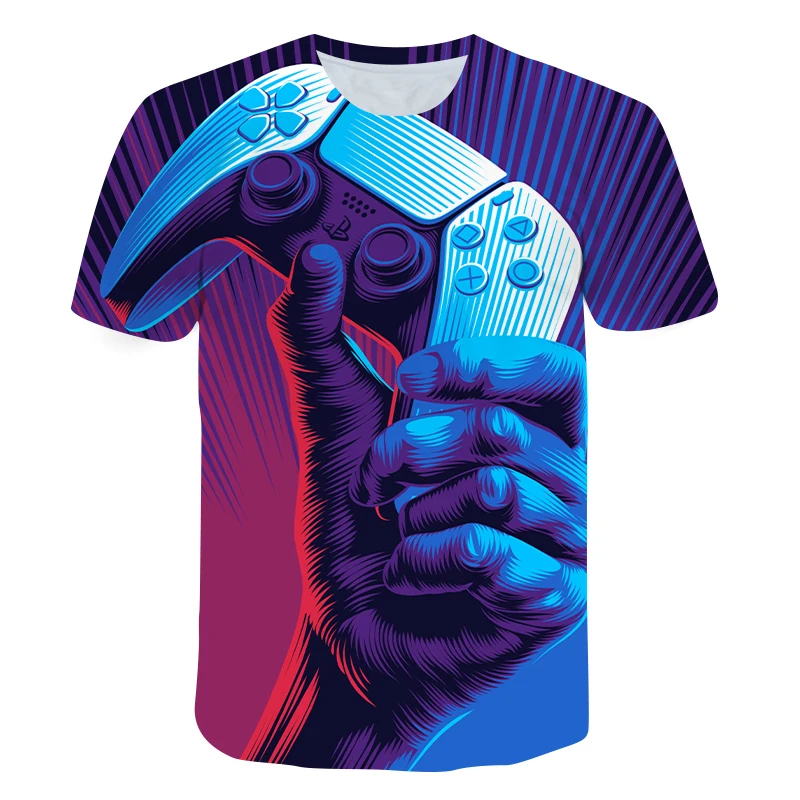 

2021 summer style cartoon anime Mario Bros children's t-shirt short sleeve boys girls 3-12 baby t-shirt childrens favorite