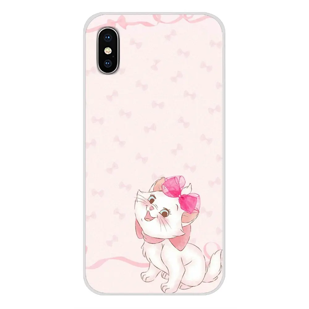 Accessories Phone Shell Cover Cartoon Aristochats Marie Cat For Xiaomi Redmi 4A S2 Note 3 3S 4 4X 5 Plus 6 7 6A Pro Pocophone F1 | Мобильные