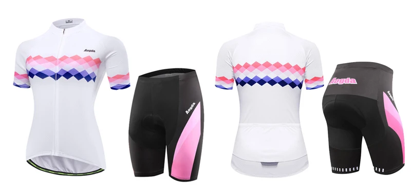 Aogda Женская одежда для велоспорта Roupa Ciclismo летняя дышащая одежда для шоссейного велосипеда быстросохнущая велосипедная одежда Велоспорт Джерси набор