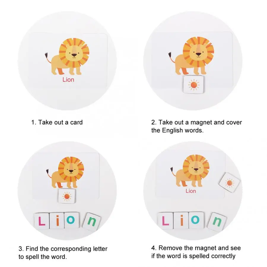 Деревянные магнитные буквы цифры животные с мольберт доска Алфавит 123 ABC набор