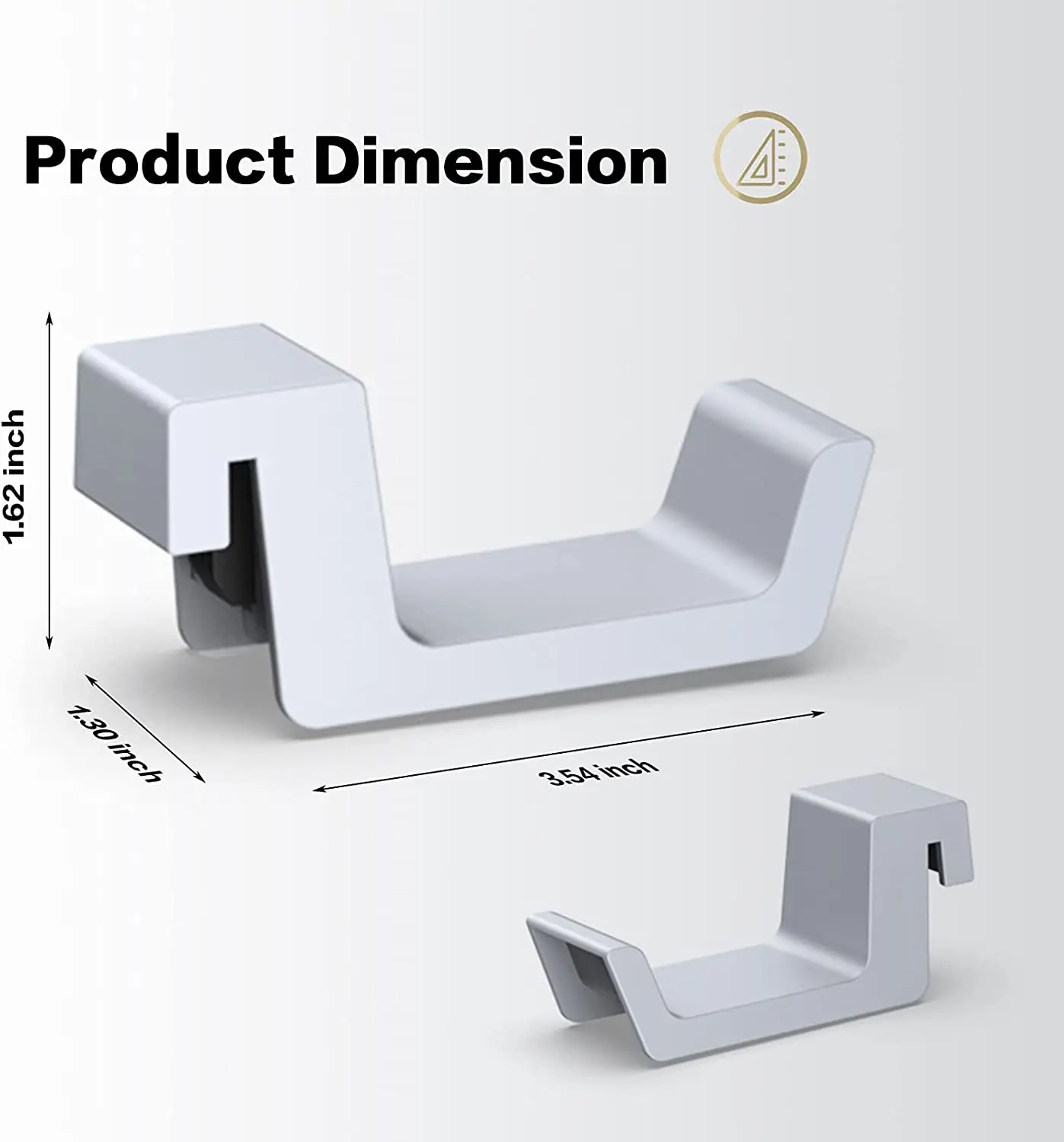 ps5 game controller headset hanger holder simple lightweight headphone hook display stand for playstation 5 console accessories free global shipping
