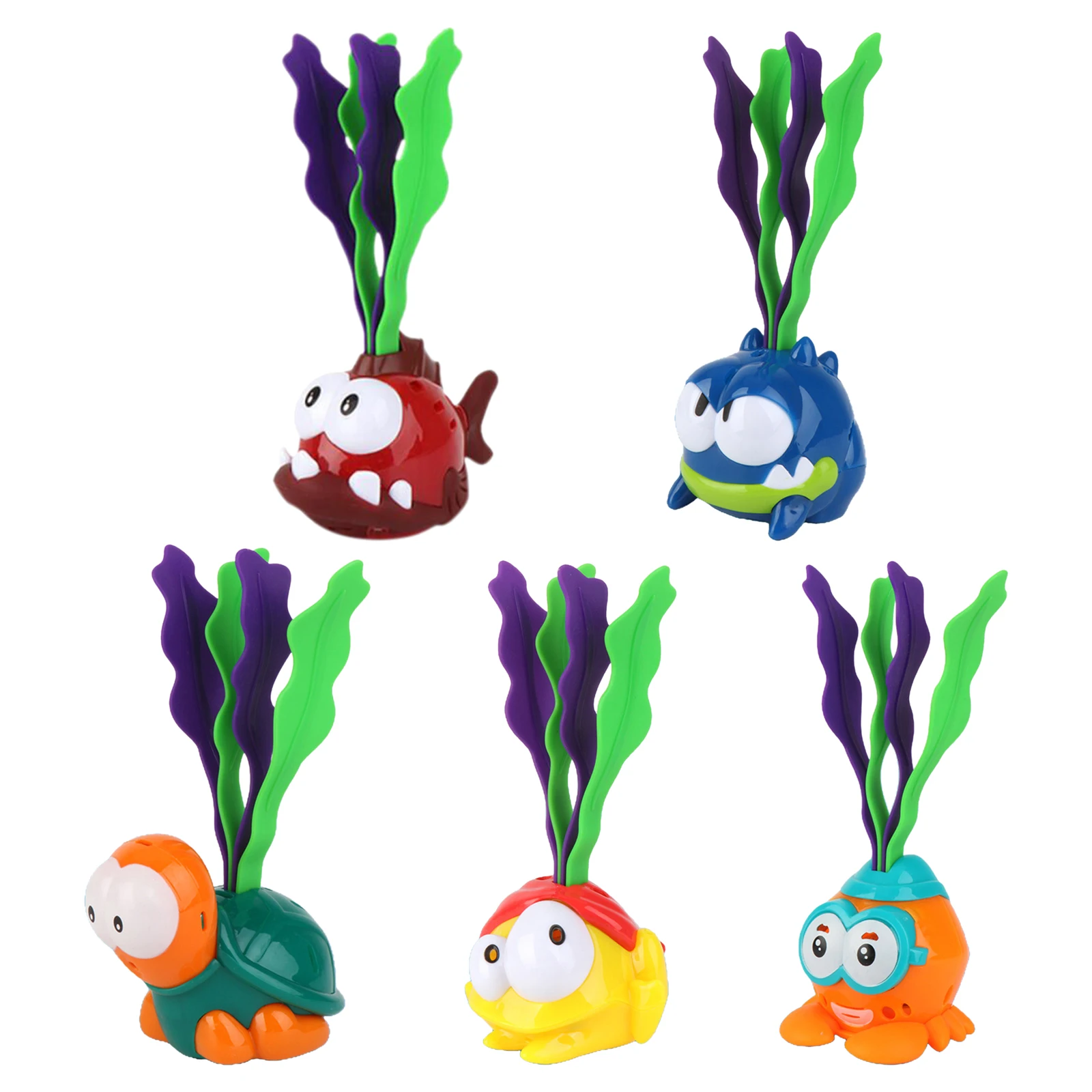 

5pcs Safety Diving Pool Toy Underwater Straight Sinking Training Game Toys