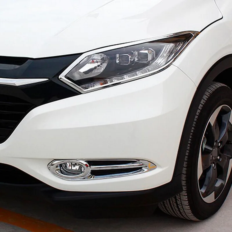 Tonlinker наклейки на чехол внешней фары для HONDA VEZEL HRV 2014 19 автостайлинг 2 шт.