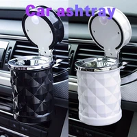 car accessories portable led light car ashtray universal cigarette cylinder holder car styling