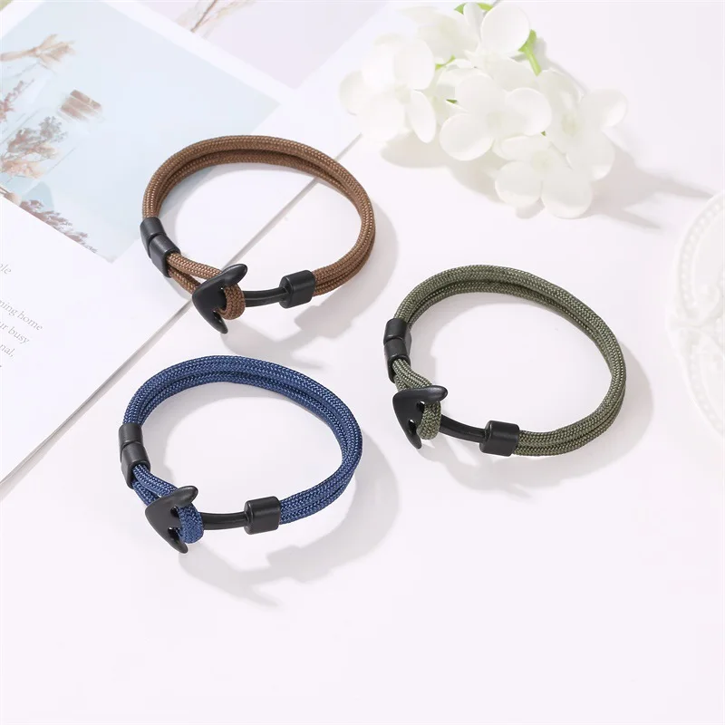 Регулируемые металлические спортивные крючки полиэфирная веревка цветной