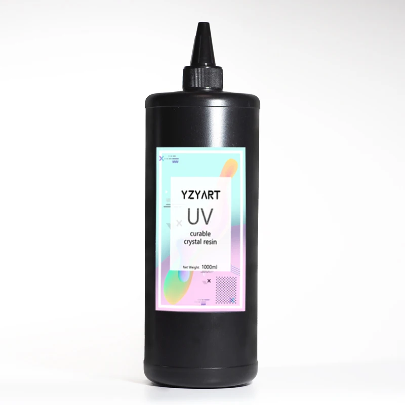YZY ART UV Смола твердого типа ультрафиолет полимеризация Смола солнечное лечение Активированный солнечный свет Kawaii Ремесла прозрачный(тонкий тип