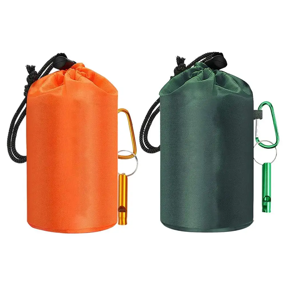 

Outdoor Life Emergency Sleeping Bag Thermal Keep Warm Waterproof Mylar First Aid Emergency Blanke Camping Survival Gear