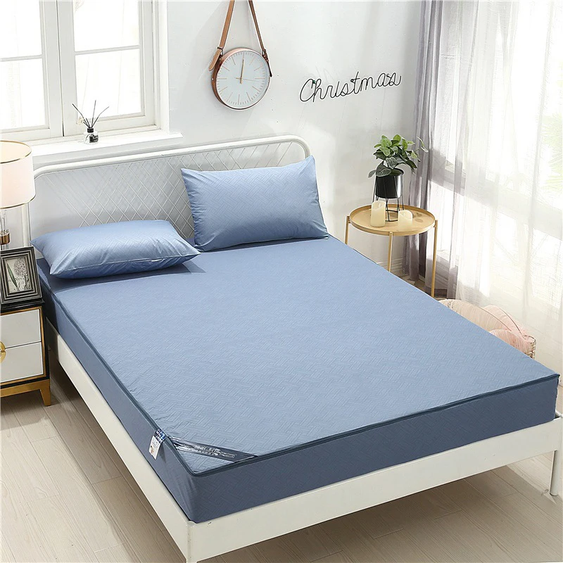 Супер Водонепроницаемый наматрасник тиснение шлифовальный мягкий матрац для