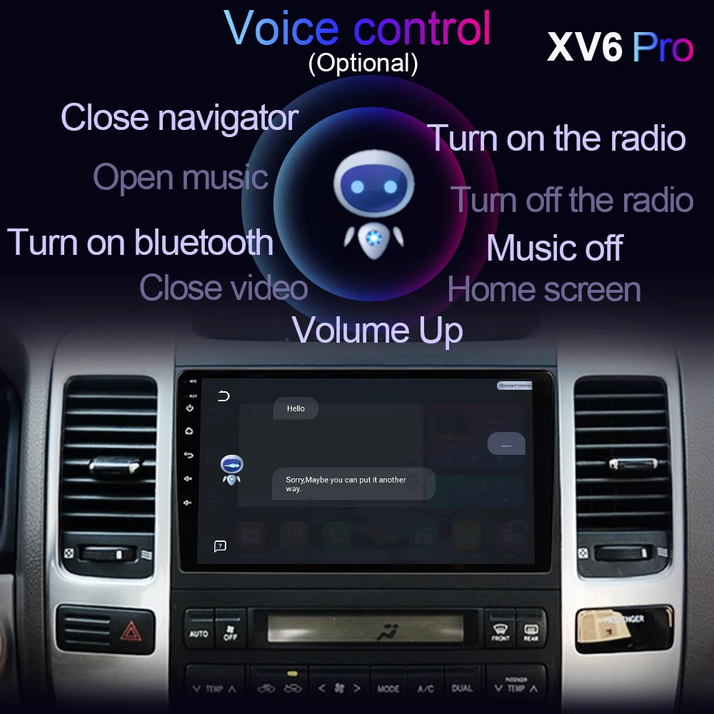 Автомагнитола XIMA Pro на Android 10 2 din gps CarPlay автомобильное радио мультимедийные