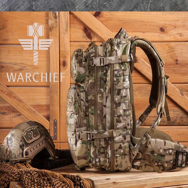 Тактический Шестерни Warchief Valiant модульный MOLLE военный Штурмовой Рюкзак Multicam