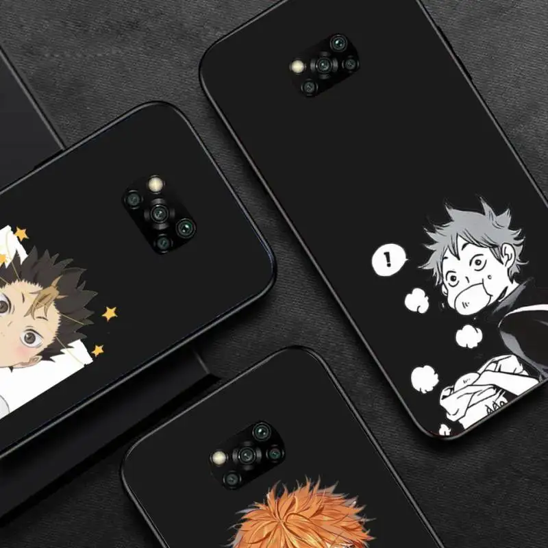

haikyuu Poster volleyball Japan anime Phone Case For Huawei P40 P20 P30 Mate 40 20 10 Lite Pro Nova 5t P Smart 2019