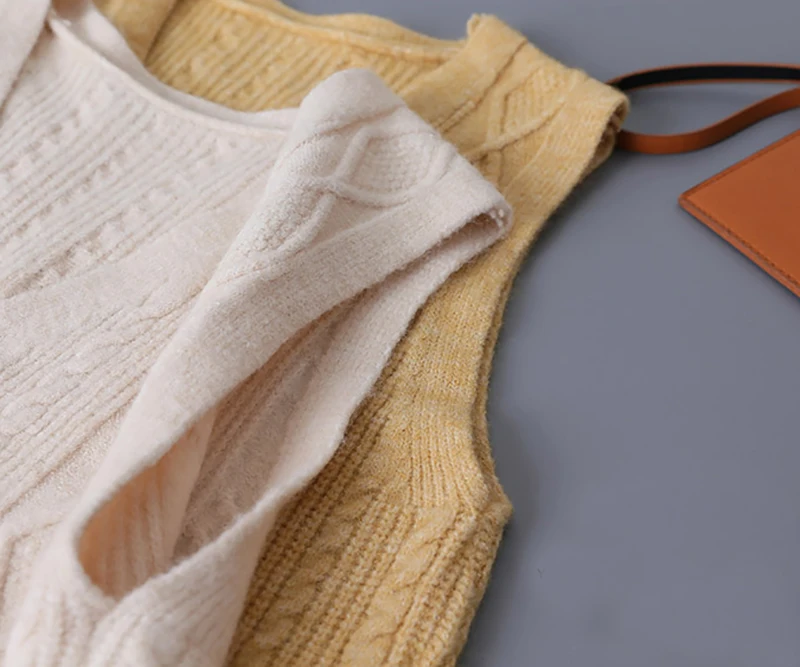 Женский жилет с v-образным вырезом осень 2019 свитер Повседневный свободный без