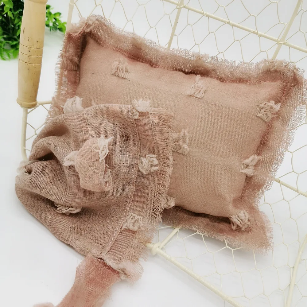 2 шт./компл. Подушка и шляпа реквизит для фотосъемки новорожденных Костюм