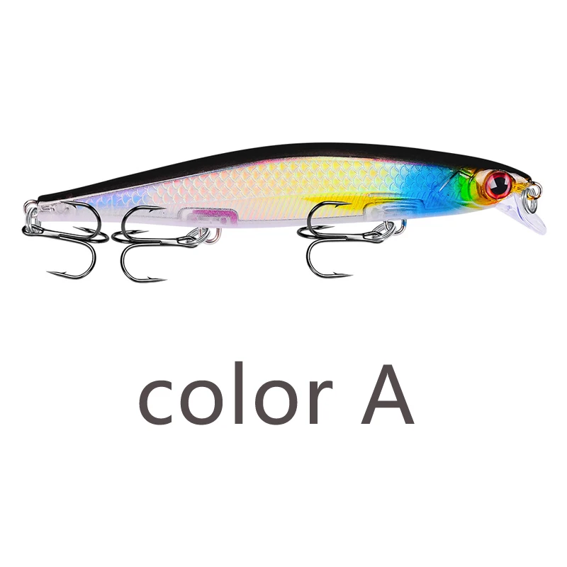 1 шт. 11 см 13 г Гольян рыболовная приманка лазерная жесткая искусственная