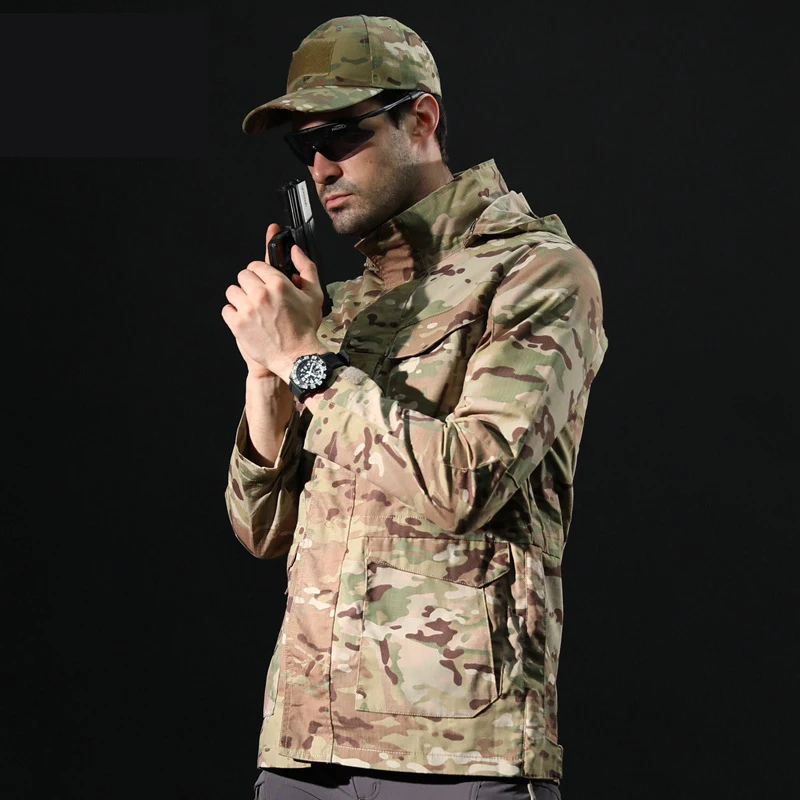 Уличная спортивная Тактическая Военная куртка Мужская одежда для кемпинга