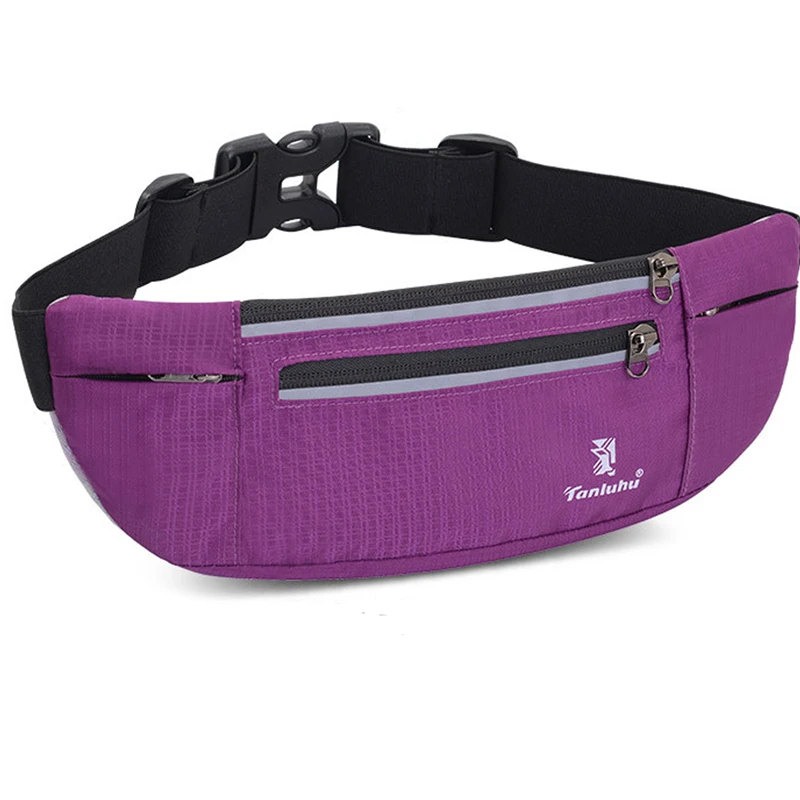 

Men Women Outdoor Running Sports Fanny Pack Multifunctional Invisible Fanny Pack Zipper Phone Pouch Outdoor Sports