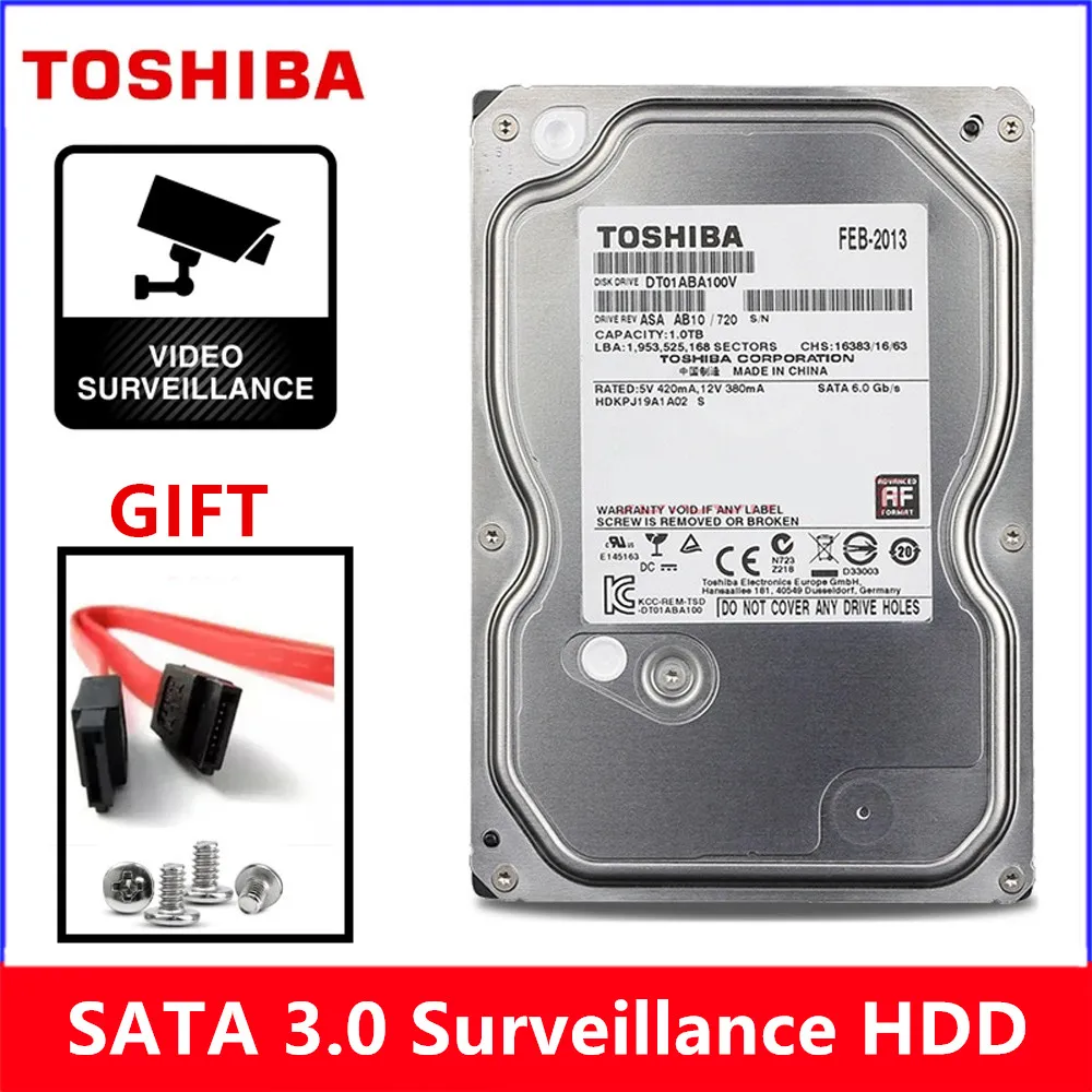 Oryginalny wewnętrzny dysk twardy Toshiba 500GB 3.5 