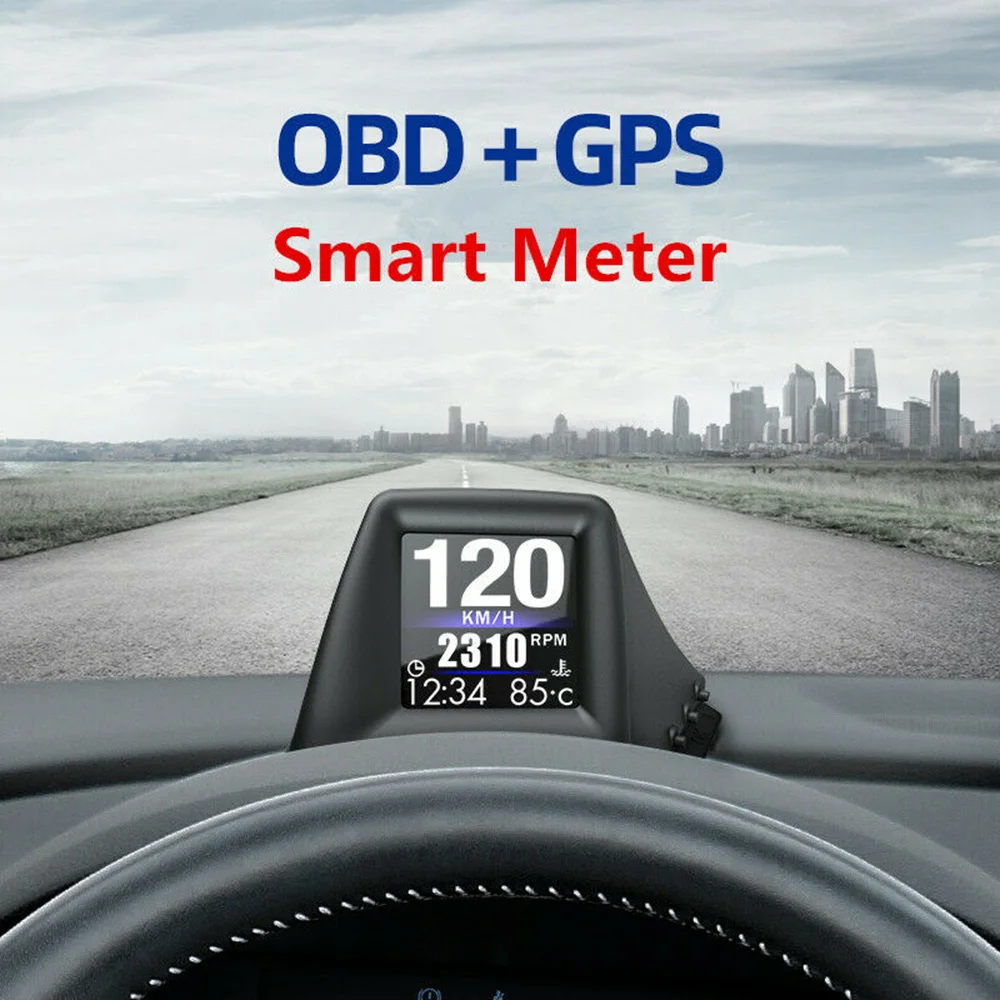 Универсальный цифровой измеритель приборной панели OBD GPS | Автомобили и мотоциклы