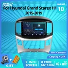 Автомагнитола 2DIN Android 10 для Hyundai Grand Starex H1 2015-2019, автомобильный видеопроигрыватель с GPS-навигацией, автомобильный мультимедийный плеер DSP, автомобильное радио IGO