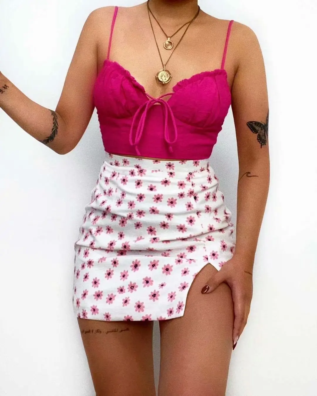 

Юбка в цветочек