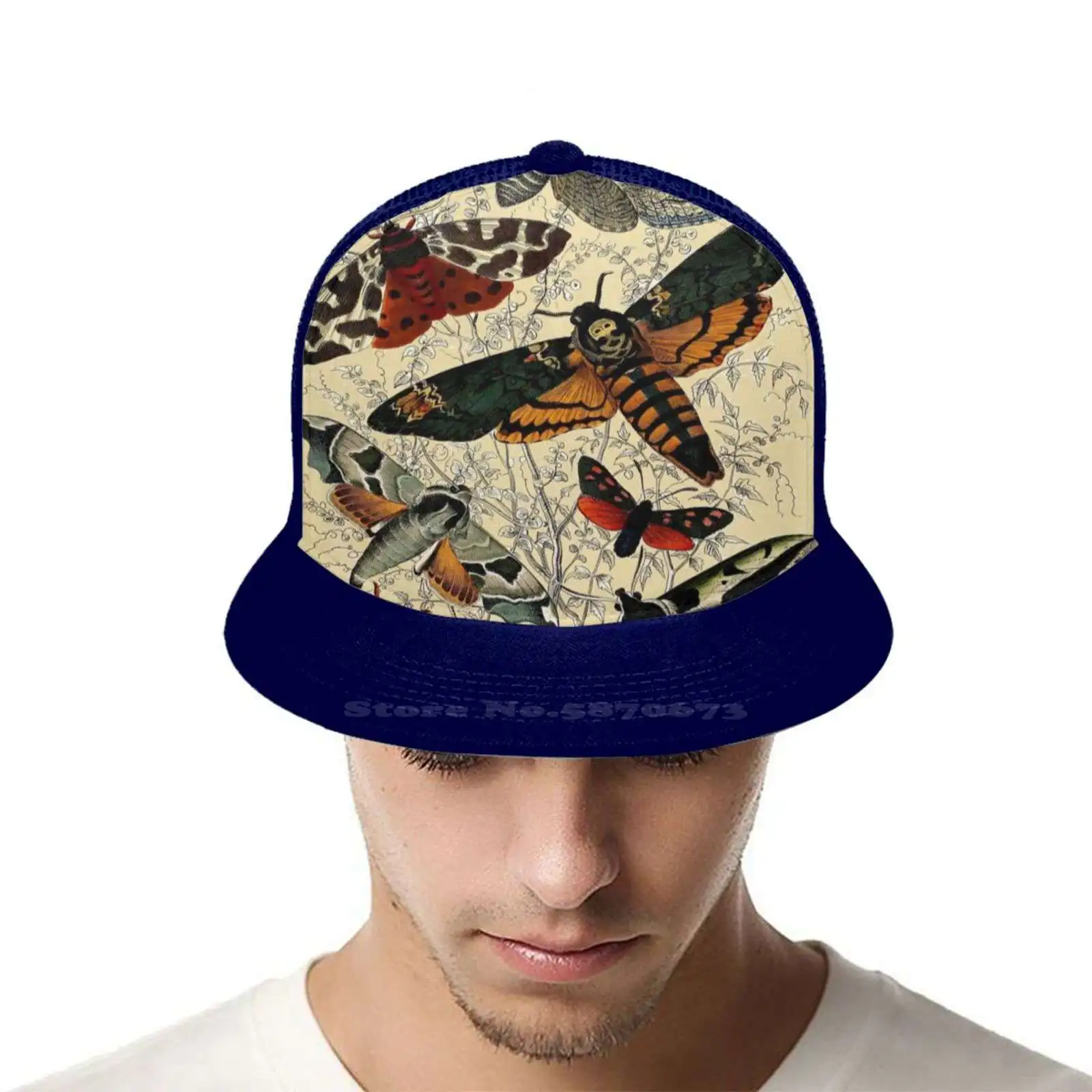 Иллюстрация насекомых Иан мотылька бейсболка для папы мамы подарок друга