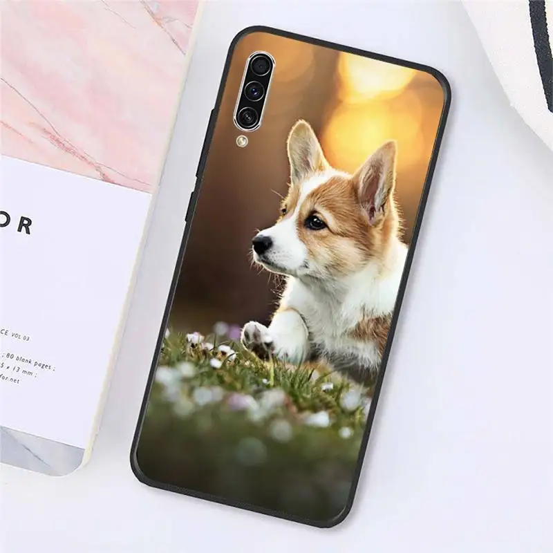 

Corgi dog Cute funny animal Phone Case For Samsung galaxy A S note 10 7 8 9 20 30 31 40 50 51 70 71 21 s ultra plus