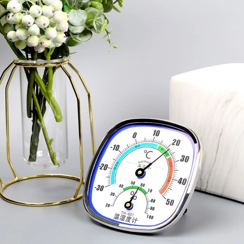 

Pointer Thermometer Hygrometer Analog Temperature and Humidity Monitor for Bedroom Hotel Living Room Office School