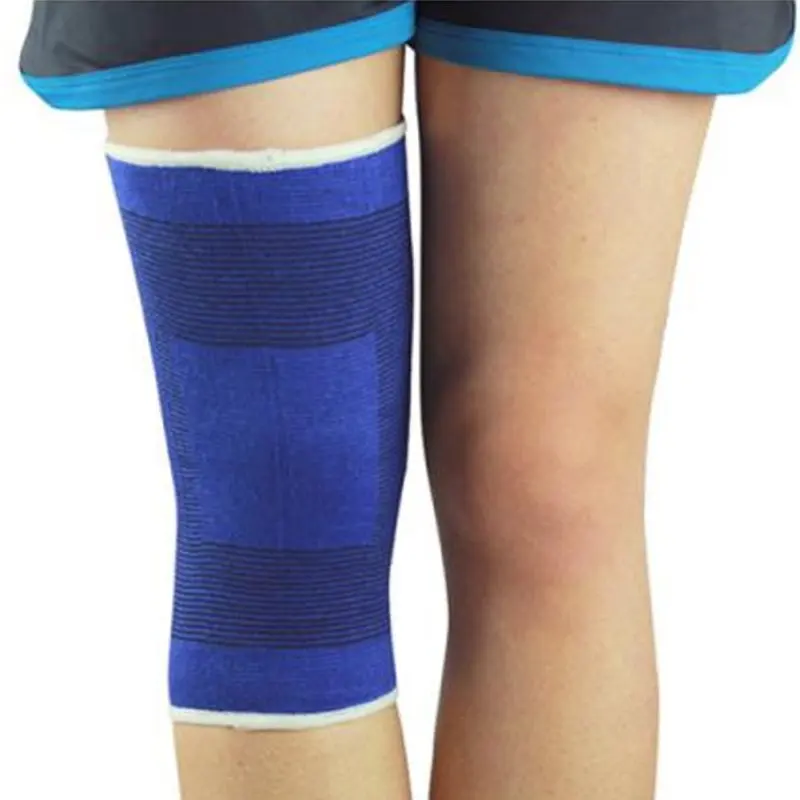 knee support 1 пара, компрессионные перчатки для поддержки запястья рук, запястья/лодыжки/колена/ног/локтя, защита ладони, эластичный бандаж, спортивный бандаж - Color: knee support