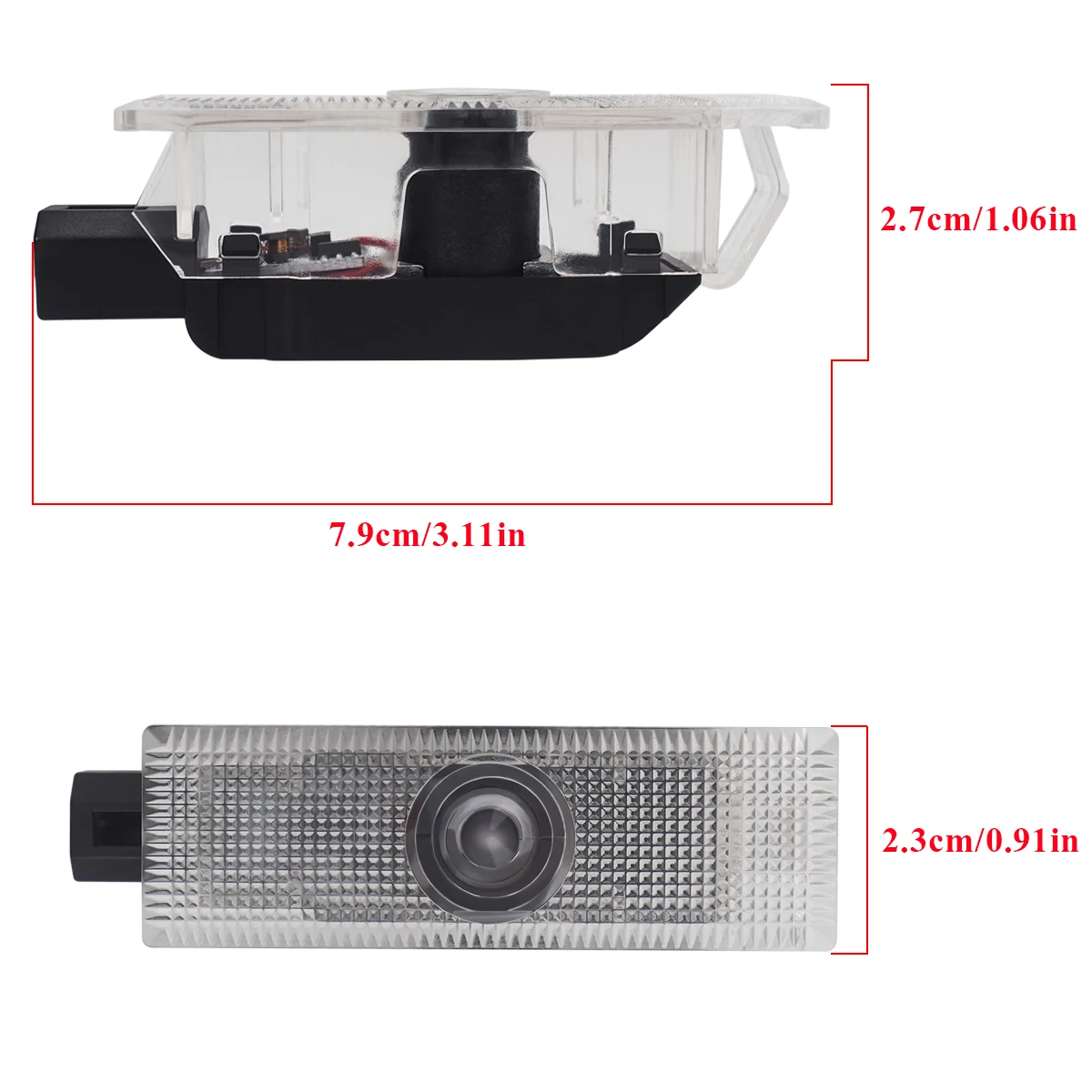 2 шт. автомобиль логотип светильник двери автомобиля для Dodge Challenger charger