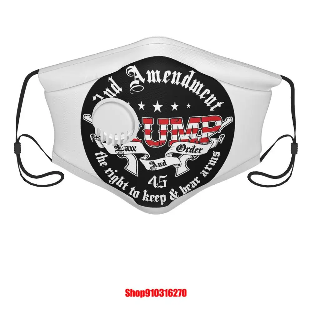 Графика Трамп закон и порядок 2 е изменение пистолеты американский флаг 2020 Спорт