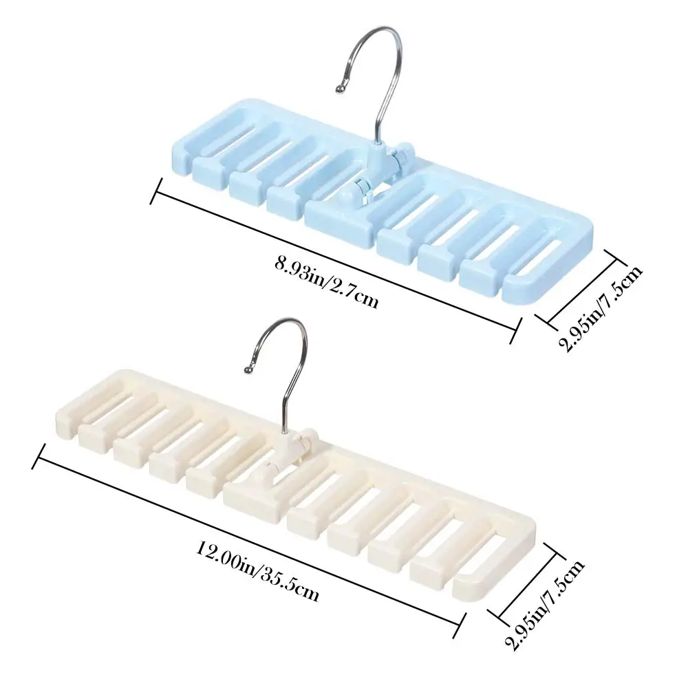 Стойка-органайзер для галстуков с 8/10 отверстиями вращающаяся на держатель