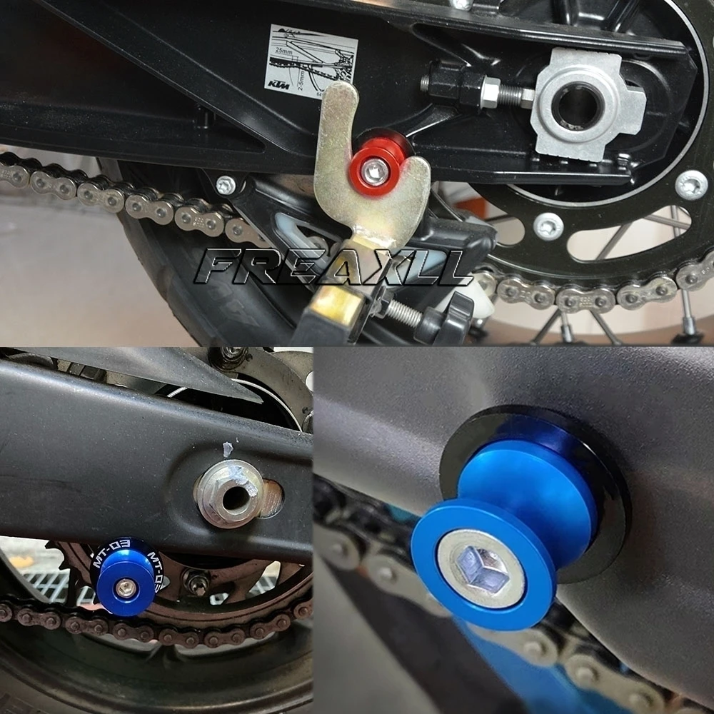 

For Honda CBR 600 F2 F3 F4 F4i CBR600RR CBR 600 929 954 1000 RR Motorcycle CNC Aluminum Swingarm Spools Stand Screws Modified