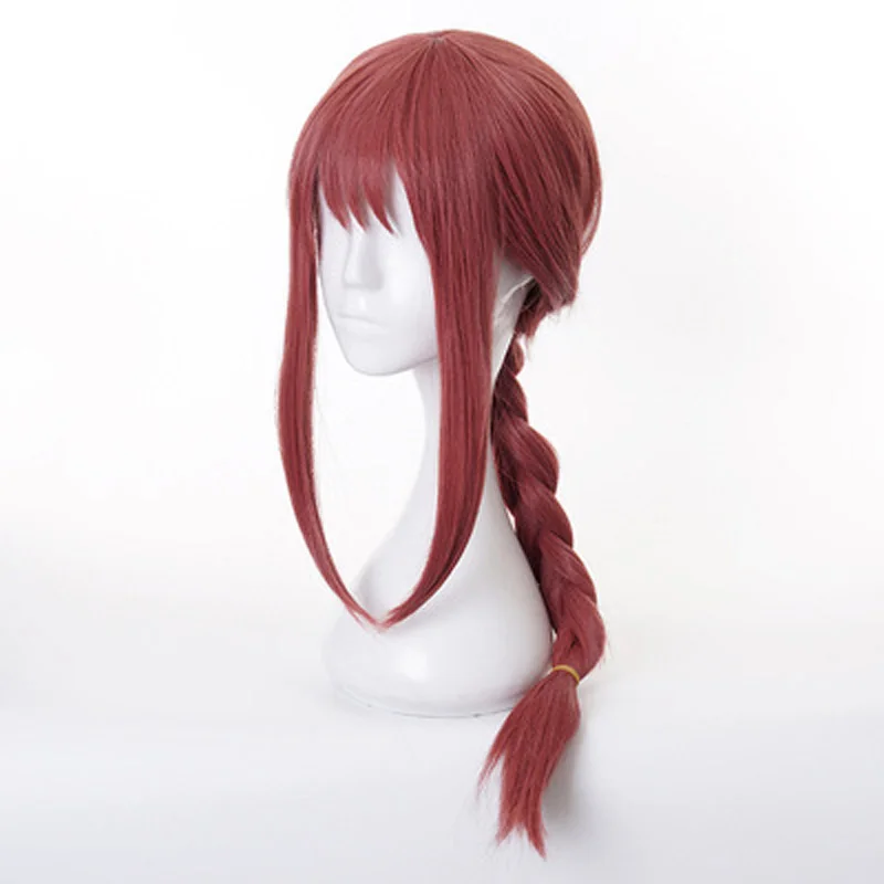 Парик для косплея макима из аниме бензопила длинный парик синтетических волос с