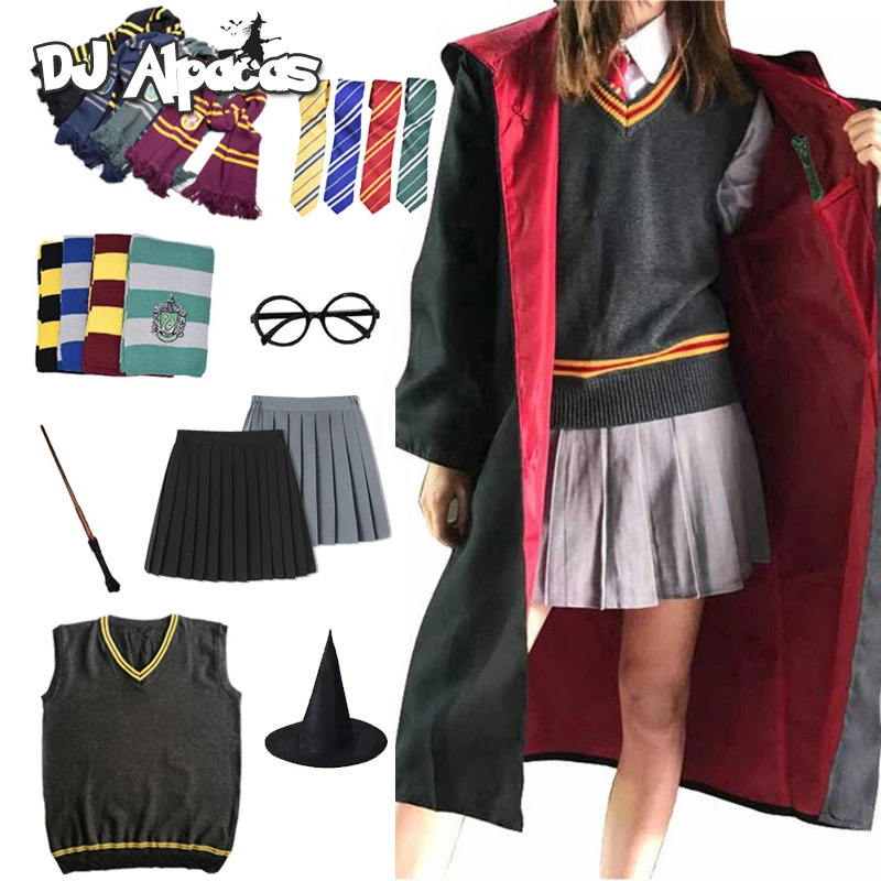 

Magic Cloak Slytherin Cosplay Costume Robe Cape Cosplay Costume Halloween Party Cosplay Gift