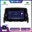 Автомагнитола Prelingcar на Android 10,0 для MITSUBISHI ECLIPSE 2018, мультимедийный видеоплеер с GPS-навигацией, восьмиядерным процессором, DVD, NO 2 din