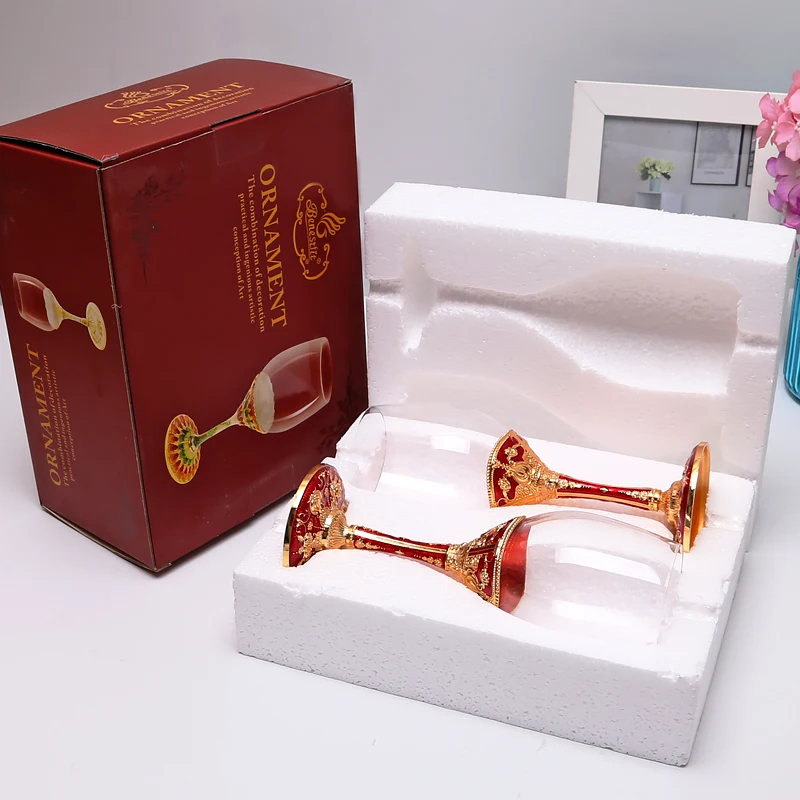 2 шт./компл. хрустальные свадебные бокалы для поднятия тоста шампанского напитков