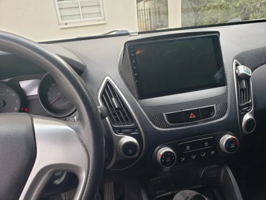 ZOHANAVI 10,2 дюймов Android 9,0 автомобильный dvd-плеер для hyundai Tucson IX35 2011- автомобильный Радио Аудио с картами