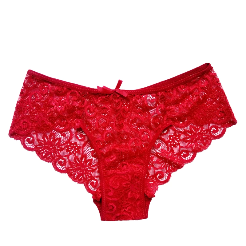 Со средней талией женские трусики полный кружевное воздушное страстное нижнее