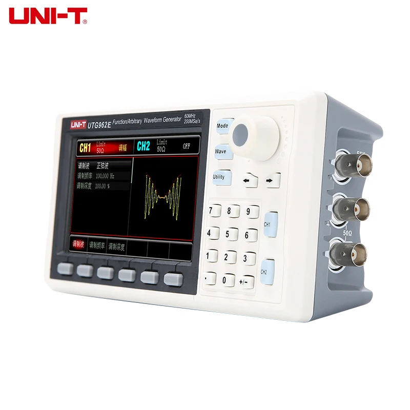 UNI-T UTG932 UTG962E Функция произвольный волновой сигнал генератор сигналов 60 МГц 30 2-х