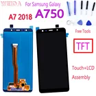 Дисплей 6 дюймов для Samsung Galaxy A7 2018 A750 SM-A750F A750F A750 A750FDS, ЖК-дисплей, сенсорный экран, дигитайзер в сборе, Бесплатные инструменты