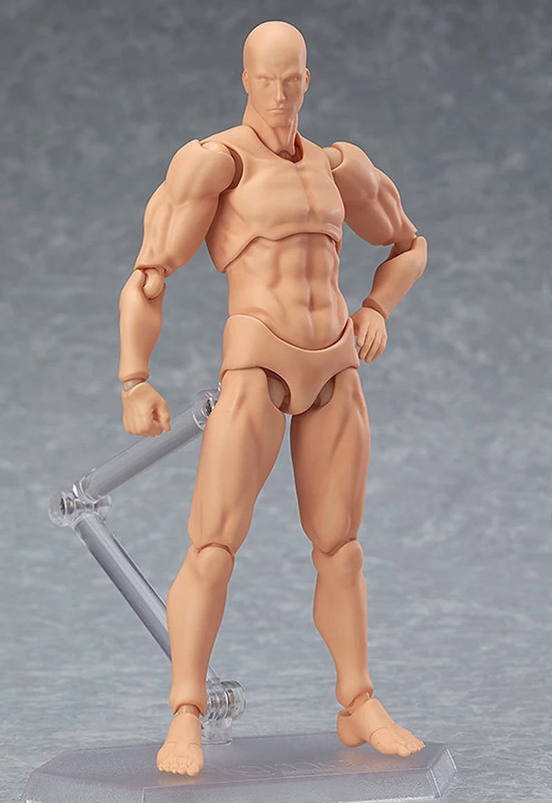 

14 cm Youth Edition He PVC Action Figure Skin Color Nude Male Joint Doll Articulated Collections Gift
