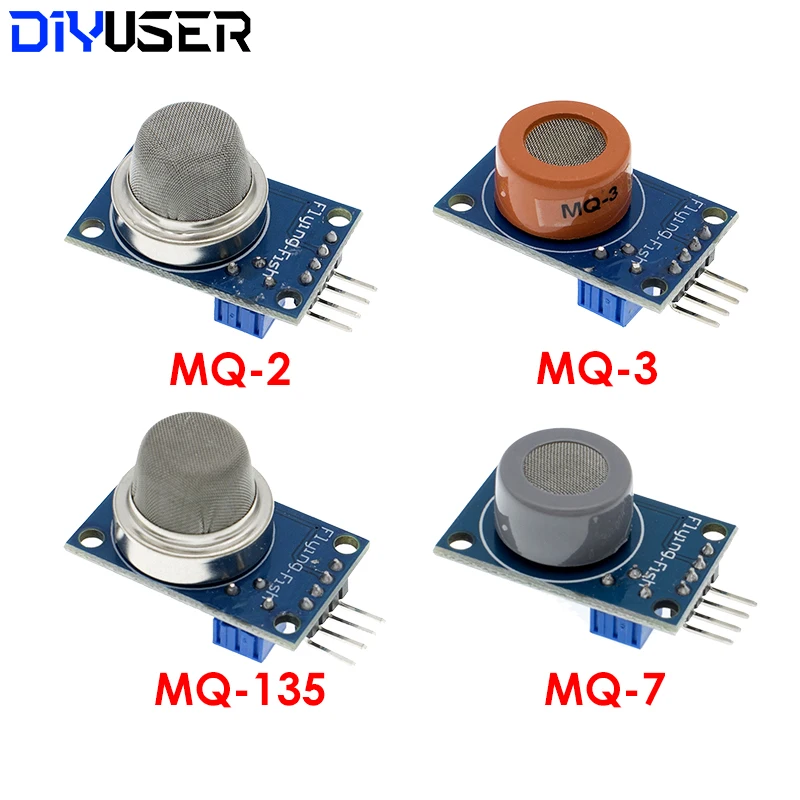 Датчик для обнаружения MQ Series Sensor s MQ135 MQ2 MQ3 MQ7 детектор газовый датчик MQ-135 MQ-2 MQ-3 DIP |