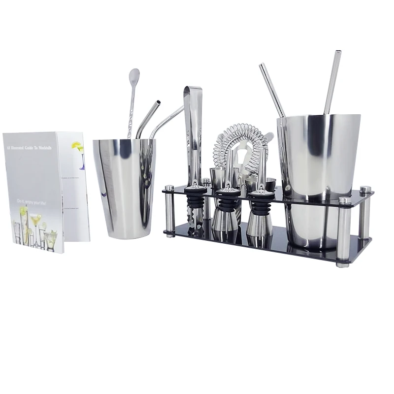 Набор коктейльных шейкеров IYouNice из нержавеющей стали чашек Boston Snow Cup барные