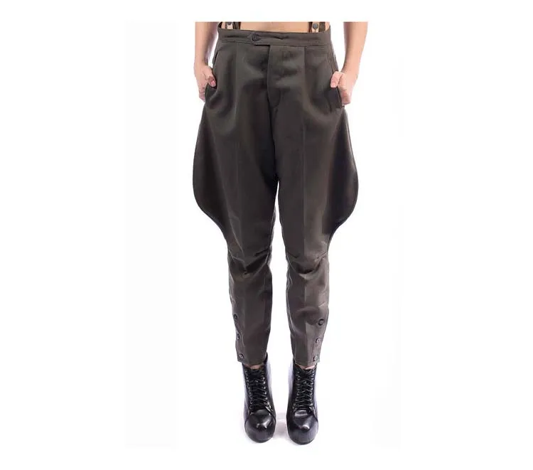 East German breeches women's spring new riding pants motorcycle pants lovers casual loose leggings sports trendy men's pants