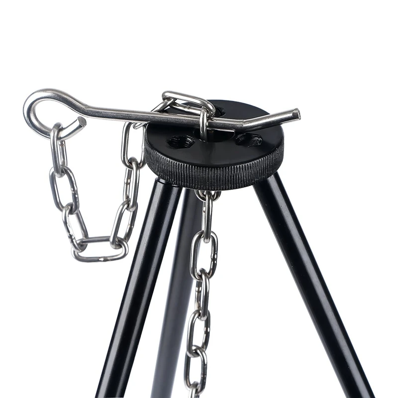 Портативный подвесной Горшочек для кемпинга пикника приготовления пищи Штатив