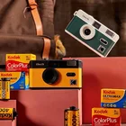 Новая модель 2021 подходит для Kodak retro vintage Ultra F9 35 мм многоразовая пленочная камера + 135-36 35 мм цветная плюс 200 пленка