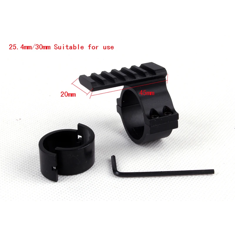 Ohhunt Охотничий Тактический прицел лазерный фонарик бочонок Крепление 25 4 мм и 30