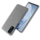 Тонкий ретро ткань кожаный чехол для Vivo iQOO Neo 5 Pro U1 U3 3 5G Neo5 всего контура NEX 3S 3 5G V15 Pro V11i V20 SE тканевое покрытие жесткий поликарбонатный чехол