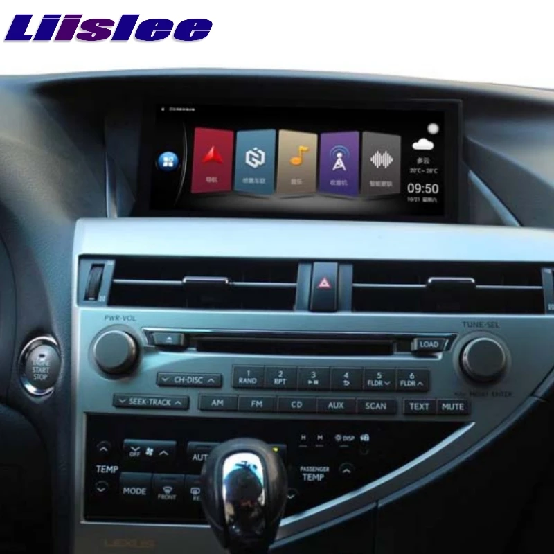 Для Lexus RX AL10 RX270 RX350 450h 2008 ~ 2015 Liislee автомобильный мультимедийный плеер NAVI Стерео